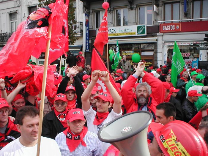 Young industrial workers