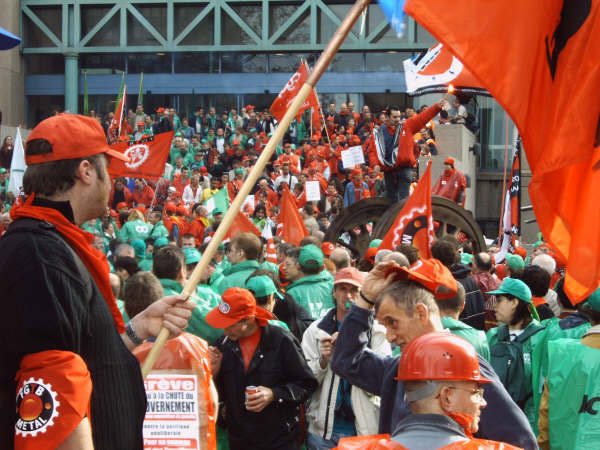 Demonstration in Brussels