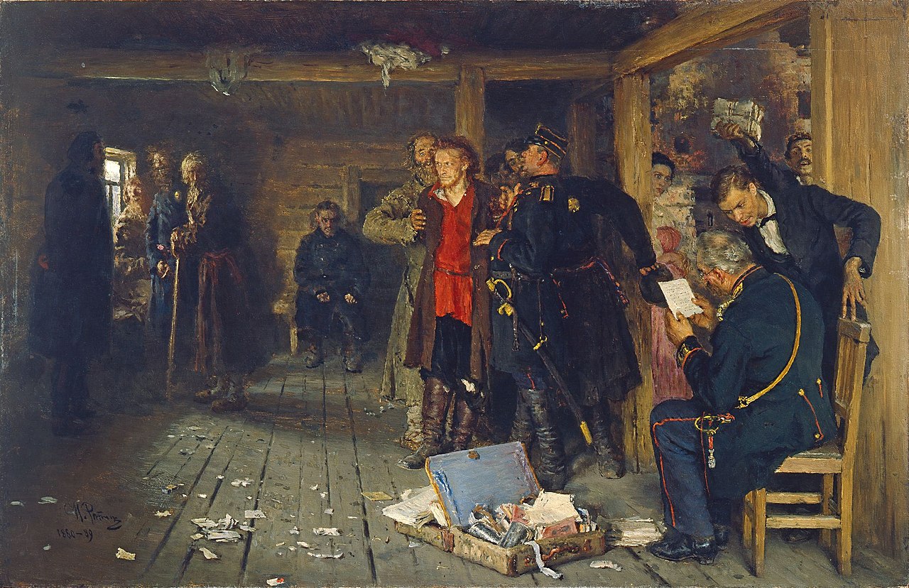 Arrest of a Propagandist Image public domain