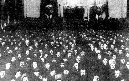 Congress of Soviets 1917 Image public domain