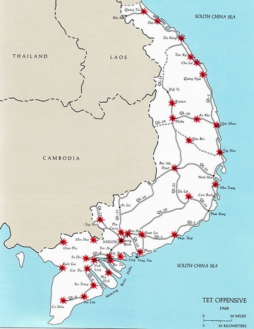 tet offensive targets large