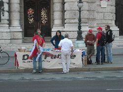 info stall