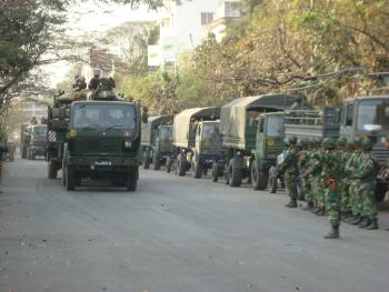 In anticipation of a fatal probability of fraternization among the troops of BDR and the army, the government was terrified of allowing a face-to-face confrontation between the two. Photo by Muzib Mehdy.