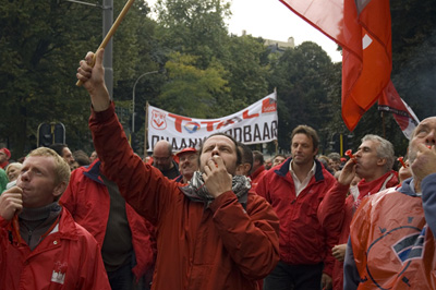 Day of action confirms determined militancy of Belgian workers