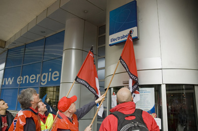 Day of action confirms determined militancy of Belgian workers