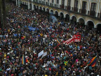 Popular Assembly in Cochabamba