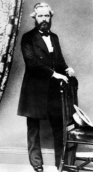 Karl Marx in 1861