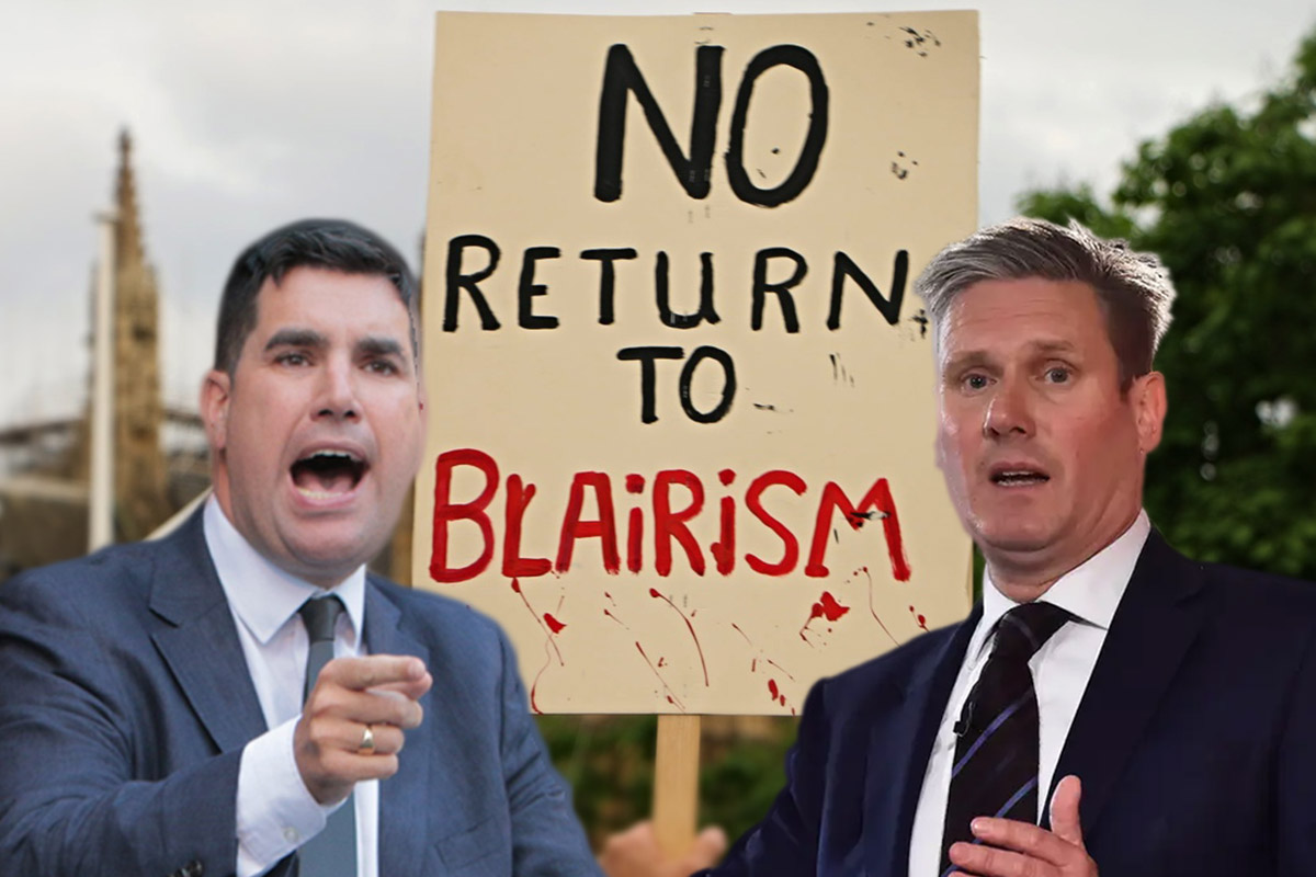 Starmer Burgon Blairism Image Socialist Appeal