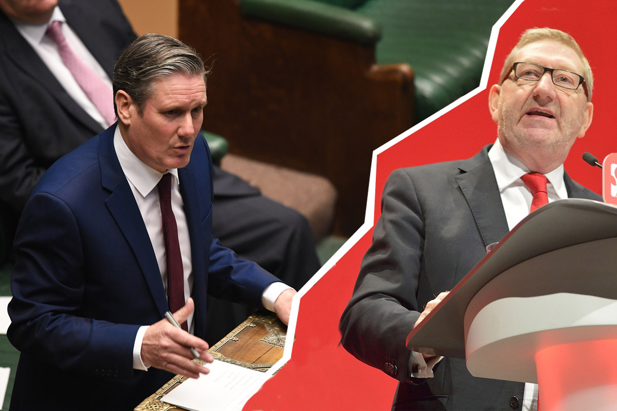 Starmer vs McCluskey Image Socialist Appeal