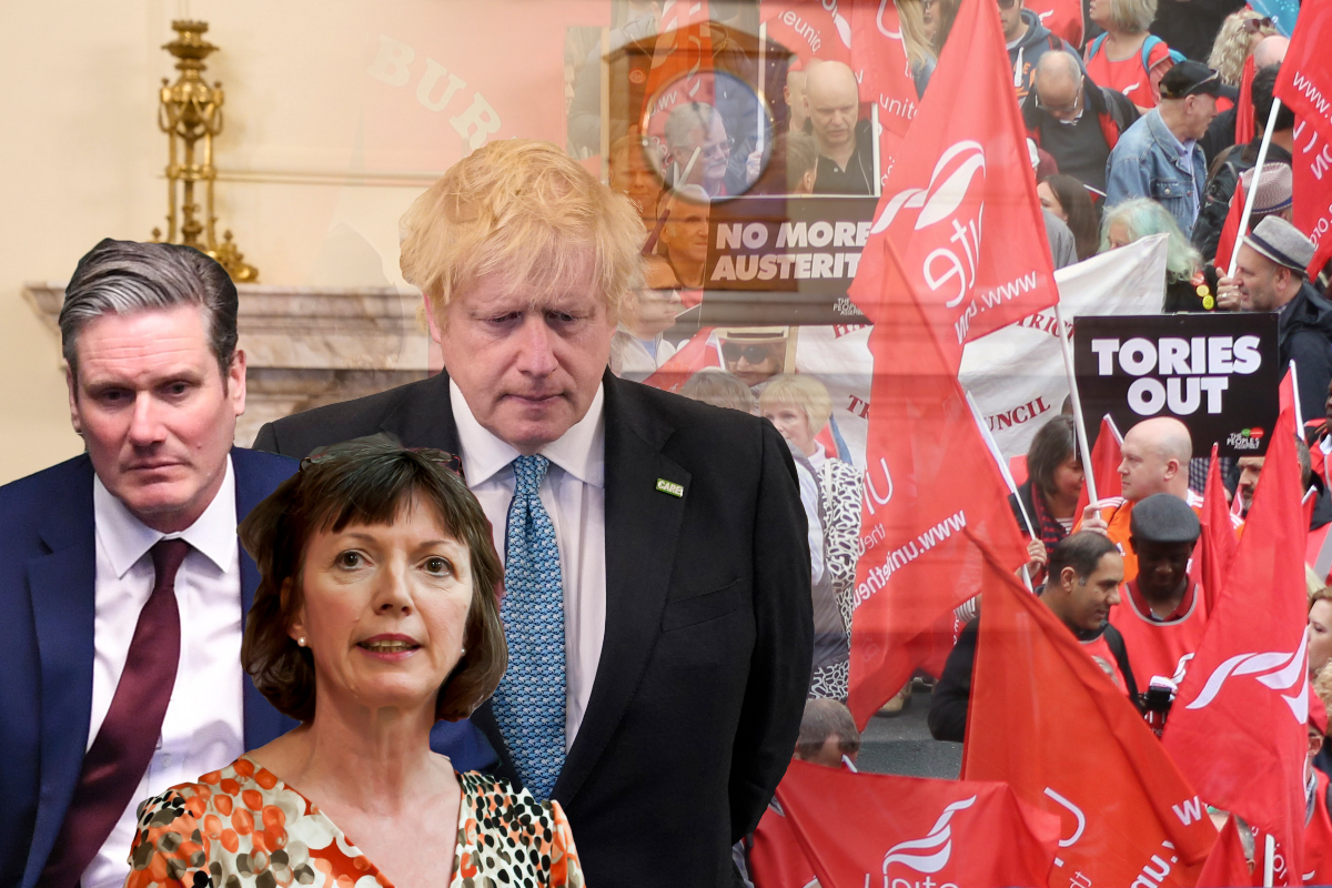 28/04/2020. London, United Kingdom. Prime Minister One Minute Silence for NHS. The Prime Minister Boris Johnson in the Cabinet Room of No10 Downing Street, is  joined by the Chancellor of the Exchequer Rishi Sunak (R) and the Cabinet Secretary Mark Sedwill (L) to observe the minute's silence for the NHS staff that have died in the coronavirus crisis. Picture by Andrew Parsons / No 10 Downing Street