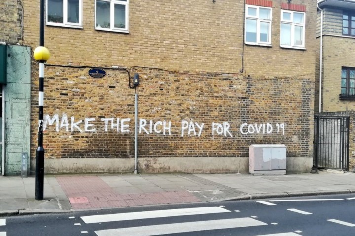 Make the rich pay Image fair use