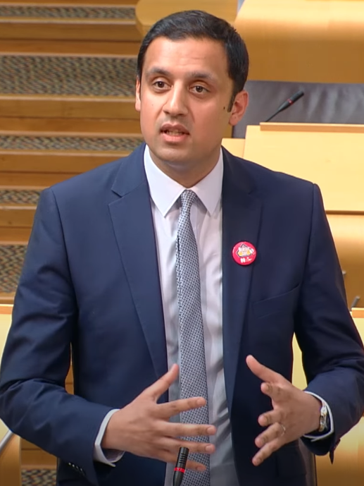 Anas Sarwar Image Scottish Parliament