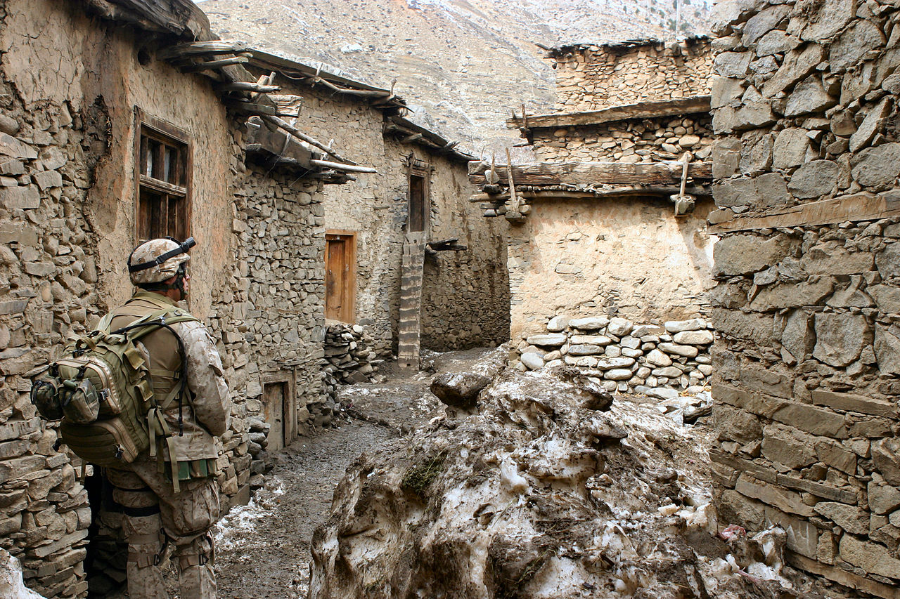 Afghanistan town Image public domain