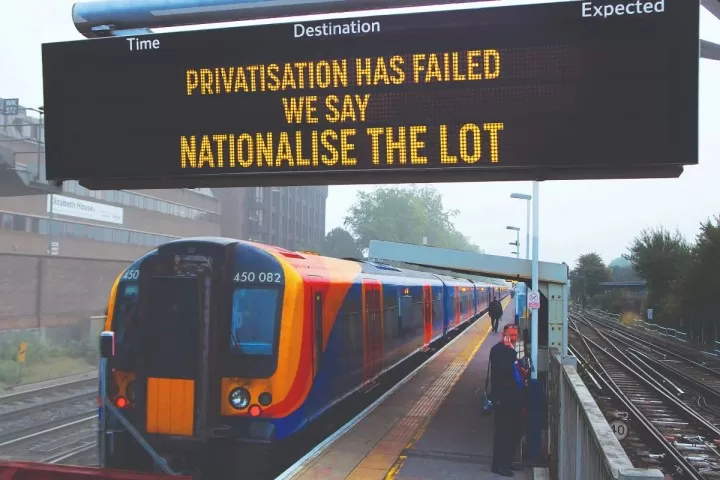 Rail Nationalise Image Socialist Appeal