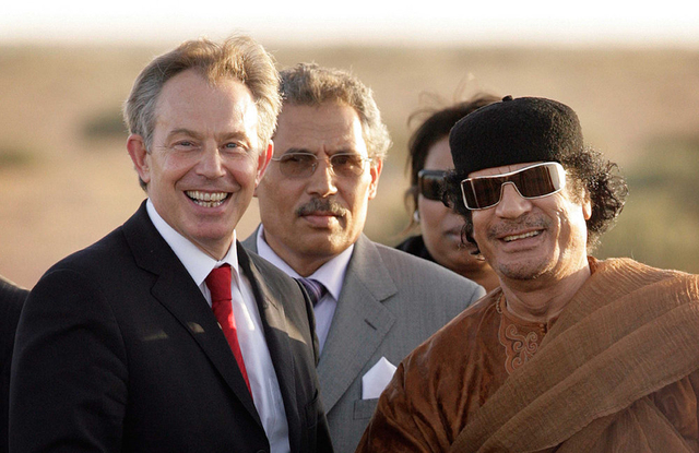 Blair Gaddafi