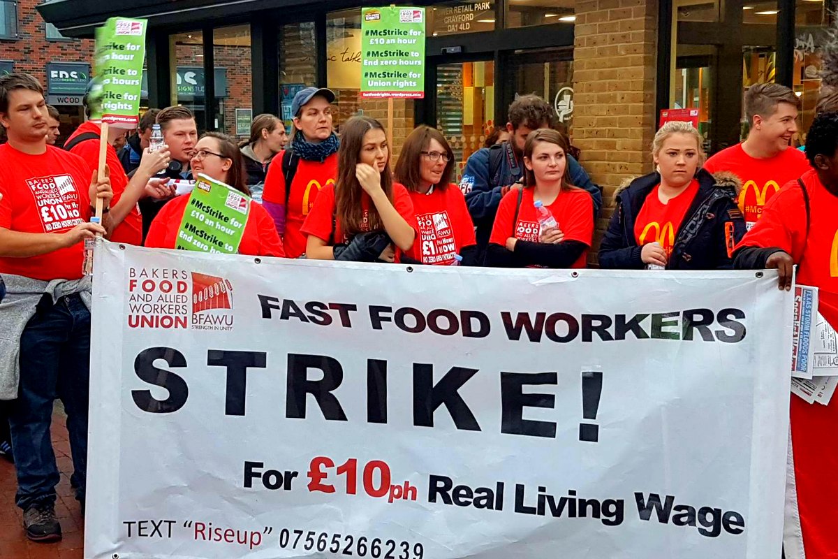 Crayford McStrike Image Socialist Appeal