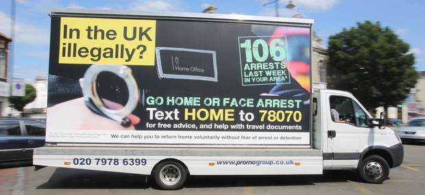 Go Home Van Image openDemocracy