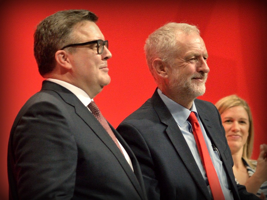 Tom Watson and Jeremy Corbyn