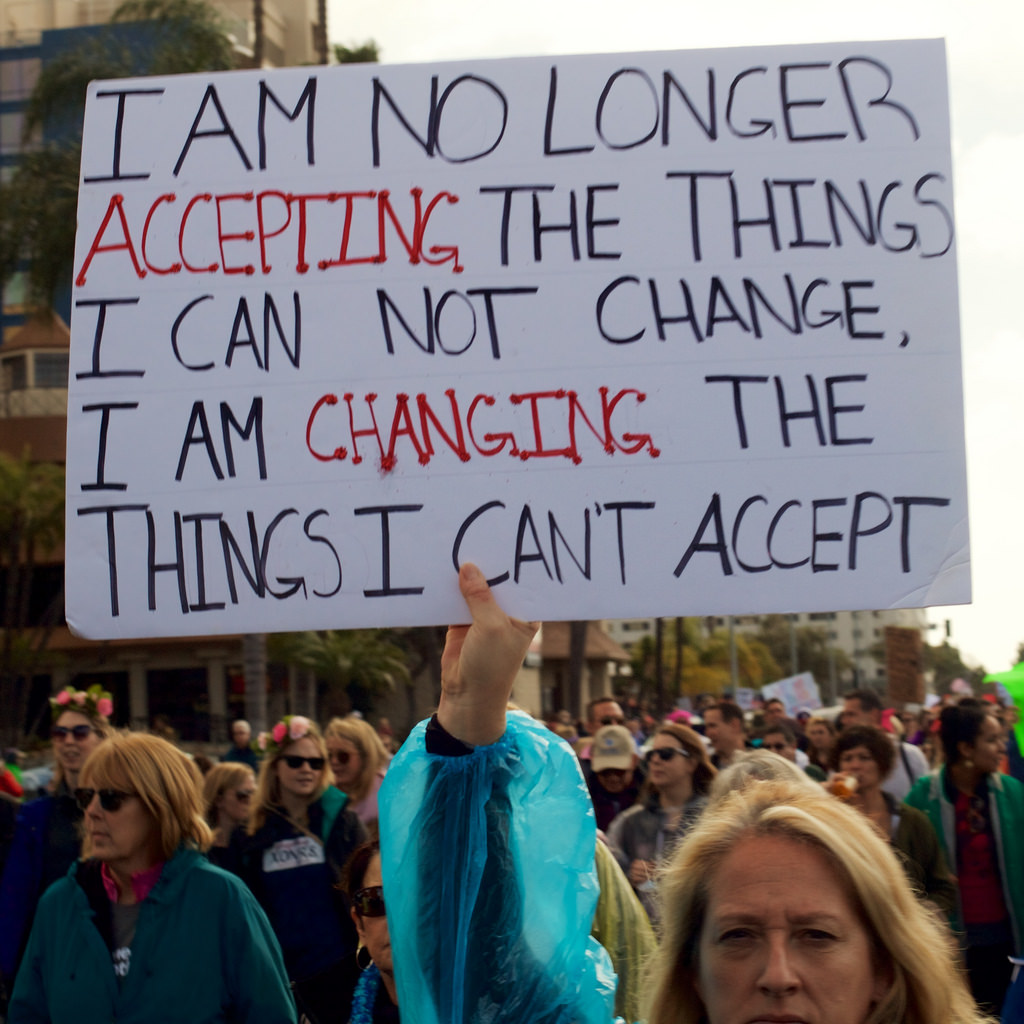 Womens march Image Flickr Bonzo McGrue