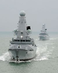 HMS Dauntless. Foto: LA(Phot) Ian Simpson, Royal Navy, Crown Copyrigh