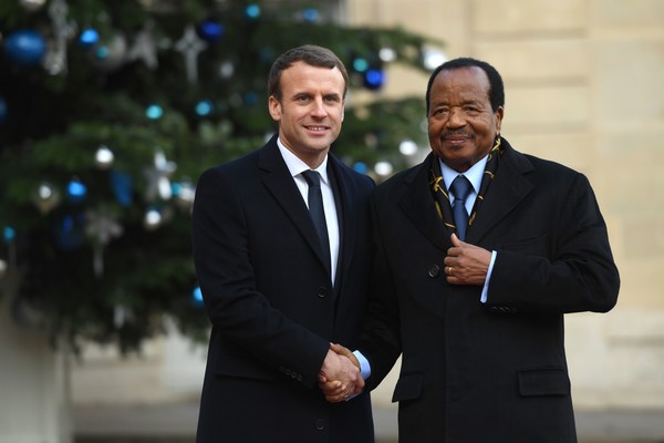 Biya Macron Image fair use