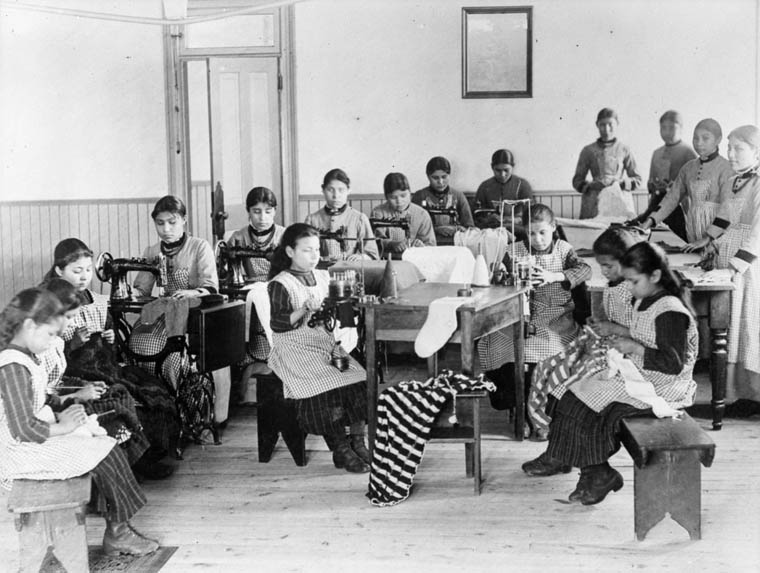 Residential school Image BiblioArchives