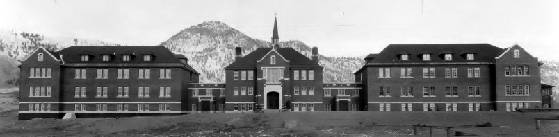 Kamloops indian residential school 1930 Image Public domain