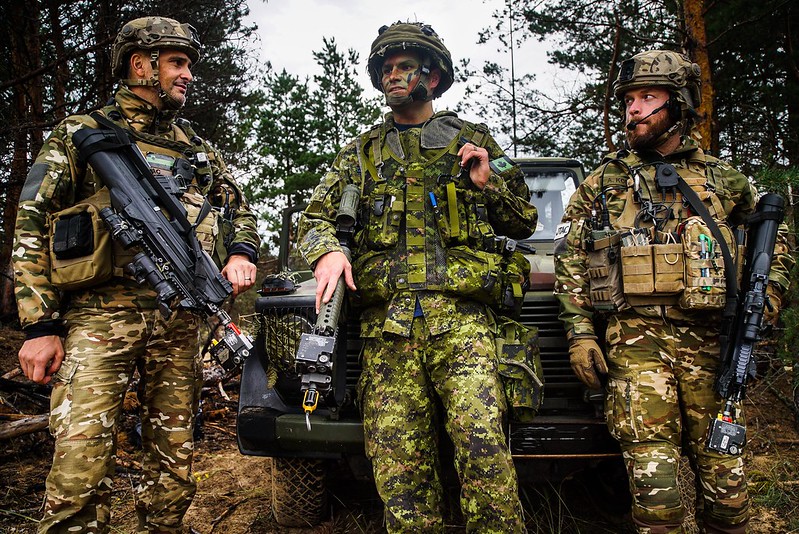 canada slovenia latvia Image NATO Flickr