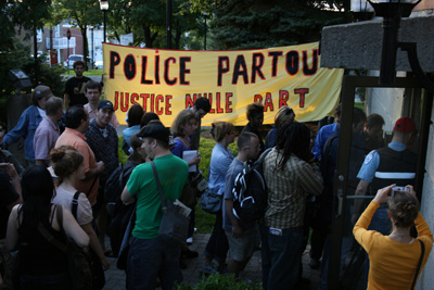 Montreal-Nord Republik Rally Manifestation