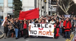 Protests, Victoria, 21 December. Photo: rpaterso