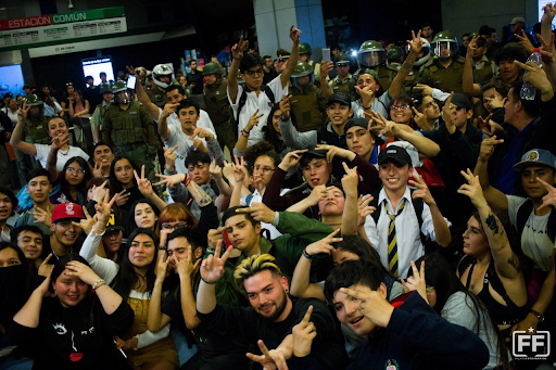 Chile fare strike 4 Image Frente Fotografico