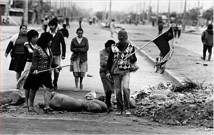 protestas contra la dictadura