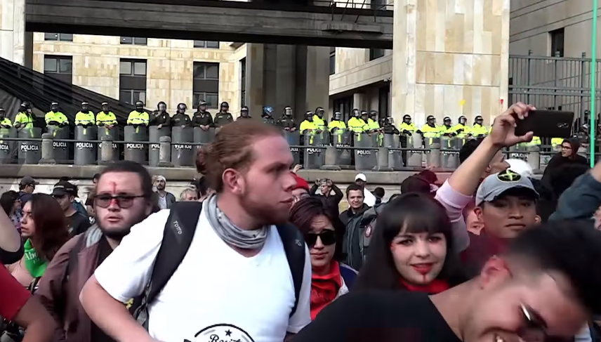 Colombia student protest 2018 2 Image fair use