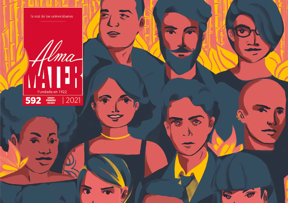 revista alma mater Image fair use