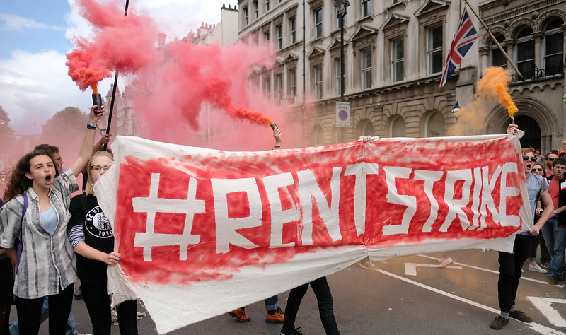 rent strike Image Alisdare Hickson Flickr