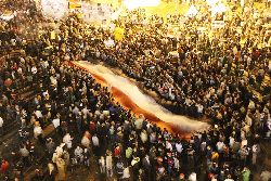 Tahrir Square last night. Photo: Gigi Ibrahim