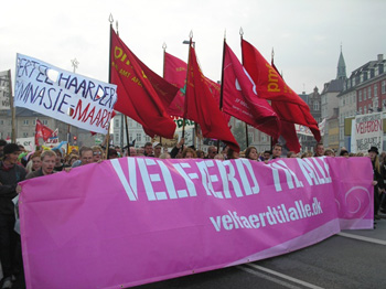 Denmark: Massive protest movement against cuts – class struggle on the agenda