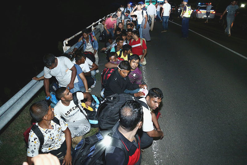 Migrants in Hungary 2015 Image Gémes Sándor