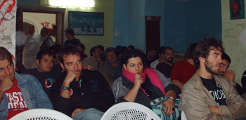 Alan Woods speaks to HoV meeting in Santa Maria Capua Vetere, Caserta