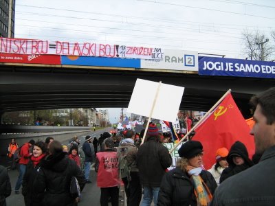 Massive workers’ rally in Slovenia – threat of a general strike to come