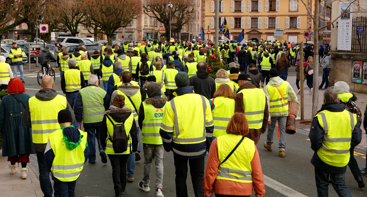 Yellow vests 9 Image Eigenes Werk