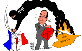 Hollande Syria Paris Shootings