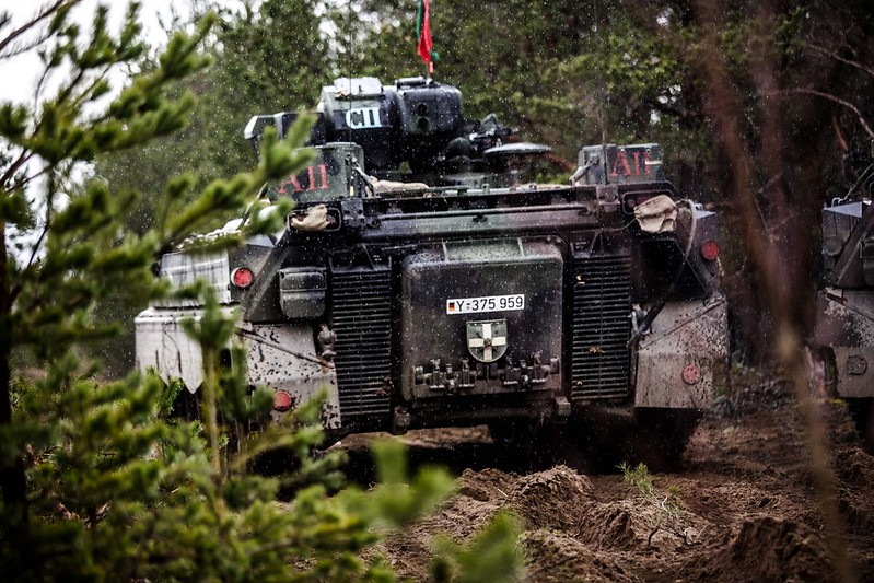 german tank Image NATO Flickr