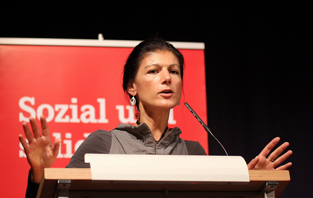 Sahra Wagenknecht Image Flickr dielinke