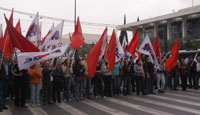 Athens – rally of “PAME” (KKE union front)