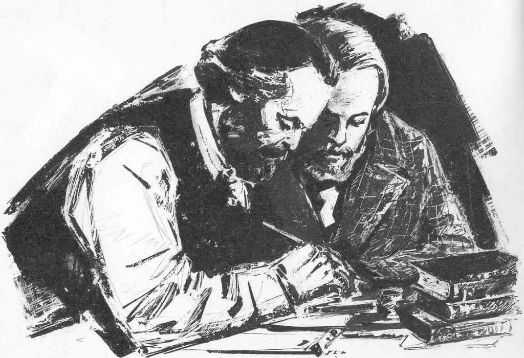 Marx and Engels Image public domain