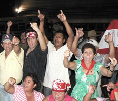 Honduran elections - Little fingers up: We didn’t vote!