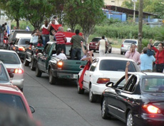 Honduran elections - Little fingers up: We didn’t vote!