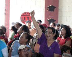 Honduran elections - Little fingers up: We didn’t vote!