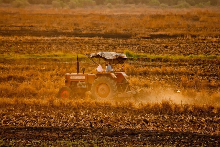 Indian high tech farming Image Pixino